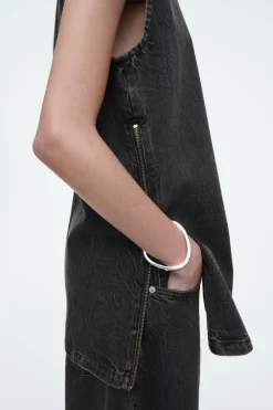 COS SLEEVELESS ZIP-UP DENIM TOP-Women Tops