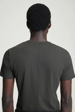 COS SLIM COTTON-CREPE T-SHIRT- T-Shirts