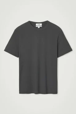 COS SLIM COTTON-CREPE T-SHIRT- T-Shirts