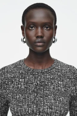 COS SLIM LONG-SLEEVE TOP-Women Tops