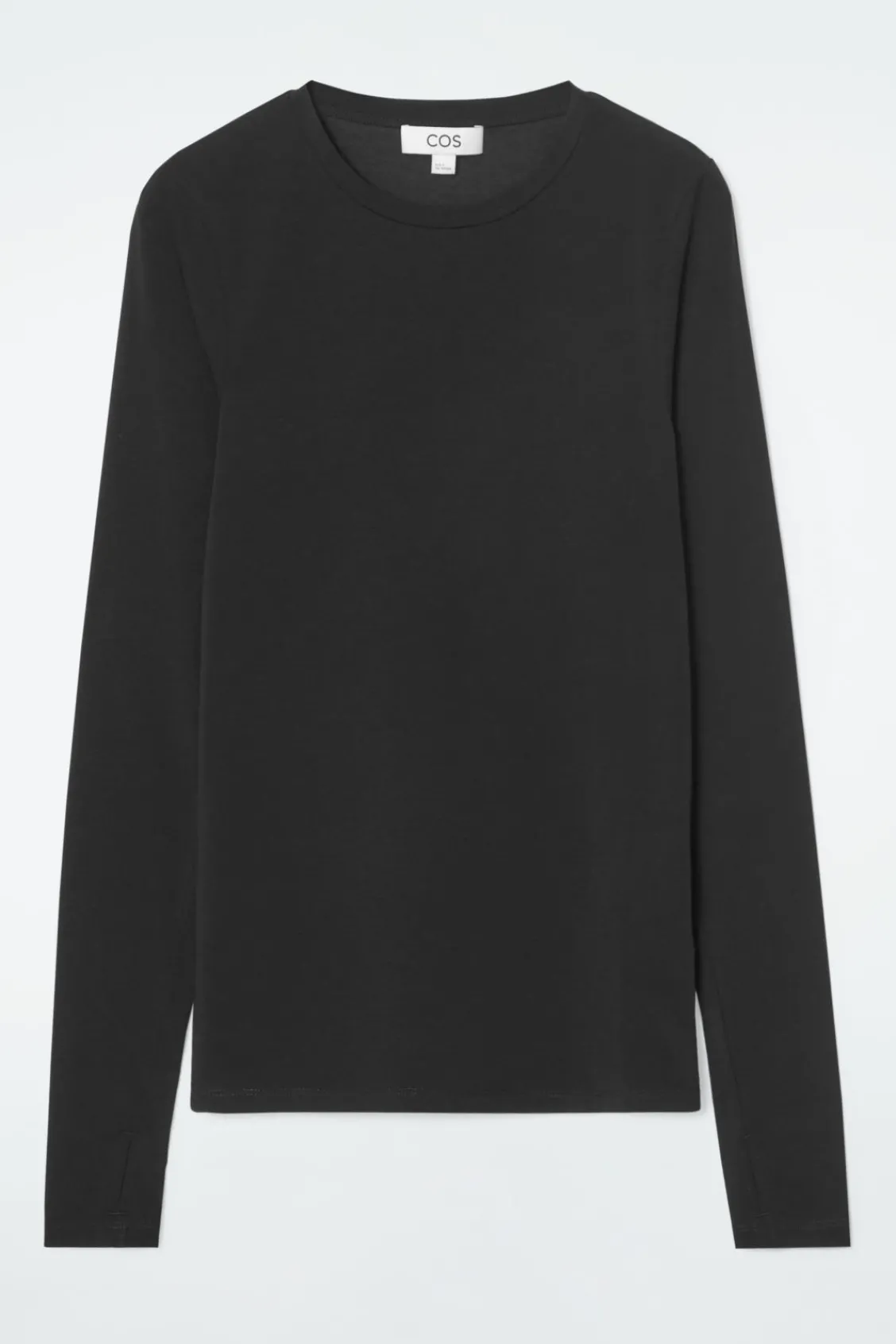 COS SLIM LONG-SLEEVE TOP-Women T-Shirts | Tops