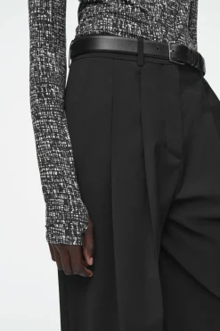 COS SLIM LONG-SLEEVE TOP-Women Tops