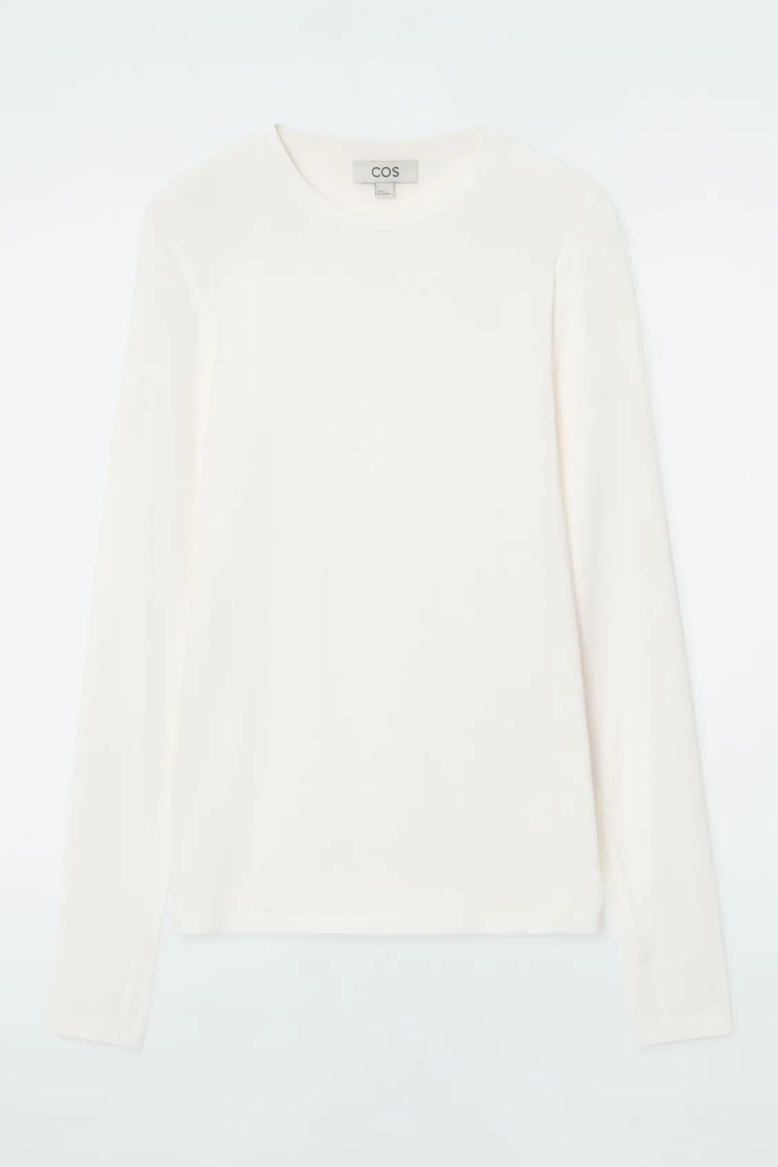 COS SLIM LONG-SLEEVE TOP-Women T-Shirts | Tops