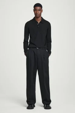 COS SLIM MERINO WOOL POLO SHIRT- Polo Shirts | Sweaters & Cardigans