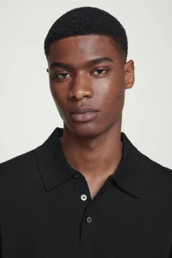 COS SLIM MERINO WOOL POLO SHIRT- Polo Shirts | Sweaters & Cardigans