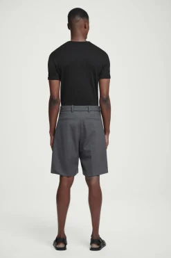 COS SLIM RIBBED COTTON T-SHIRT- T-Shirts