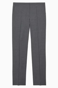 COS SLIM TAILORED WOOL PANTS-Women Pants