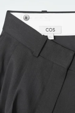COS SLIM TAILORED WOOL-BLEND PANTS-Women Pants