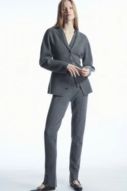 COS SLIM-FIT KNITTED PANTS-Women Pants | Sweaters & Cardigans