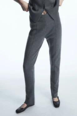 COS SLIM-FIT KNITTED PANTS-Women Pants | Sweaters & Cardigans