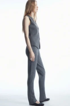 COS SLIM-FIT KNITTED PANTS-Women Pants | Sweaters & Cardigans