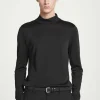 COS SLIM-FIT MOCK-NECK TOP- T-Shirts