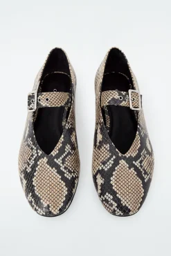 COS LEATHER BALLET FLATS-Women Shoes