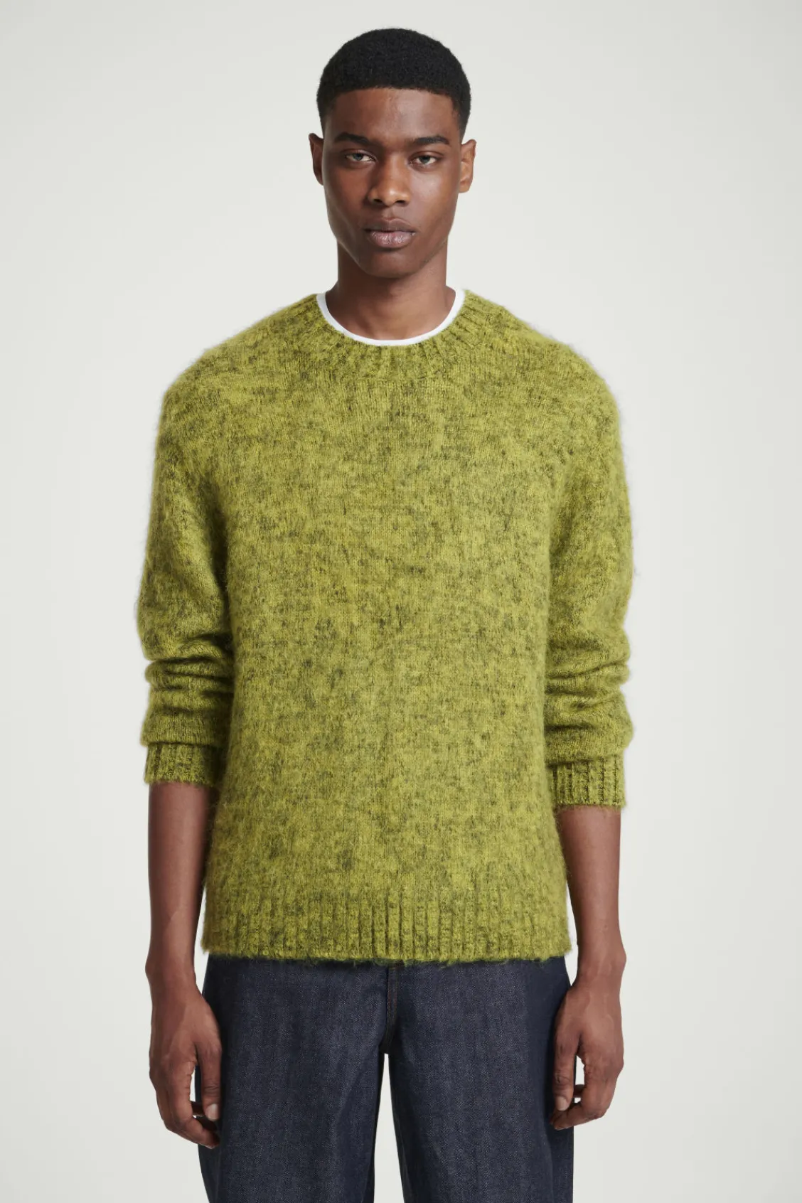 COS SPACE-DYED MOHAIR-BLEND SWEATER- Sweaters & Cardigans