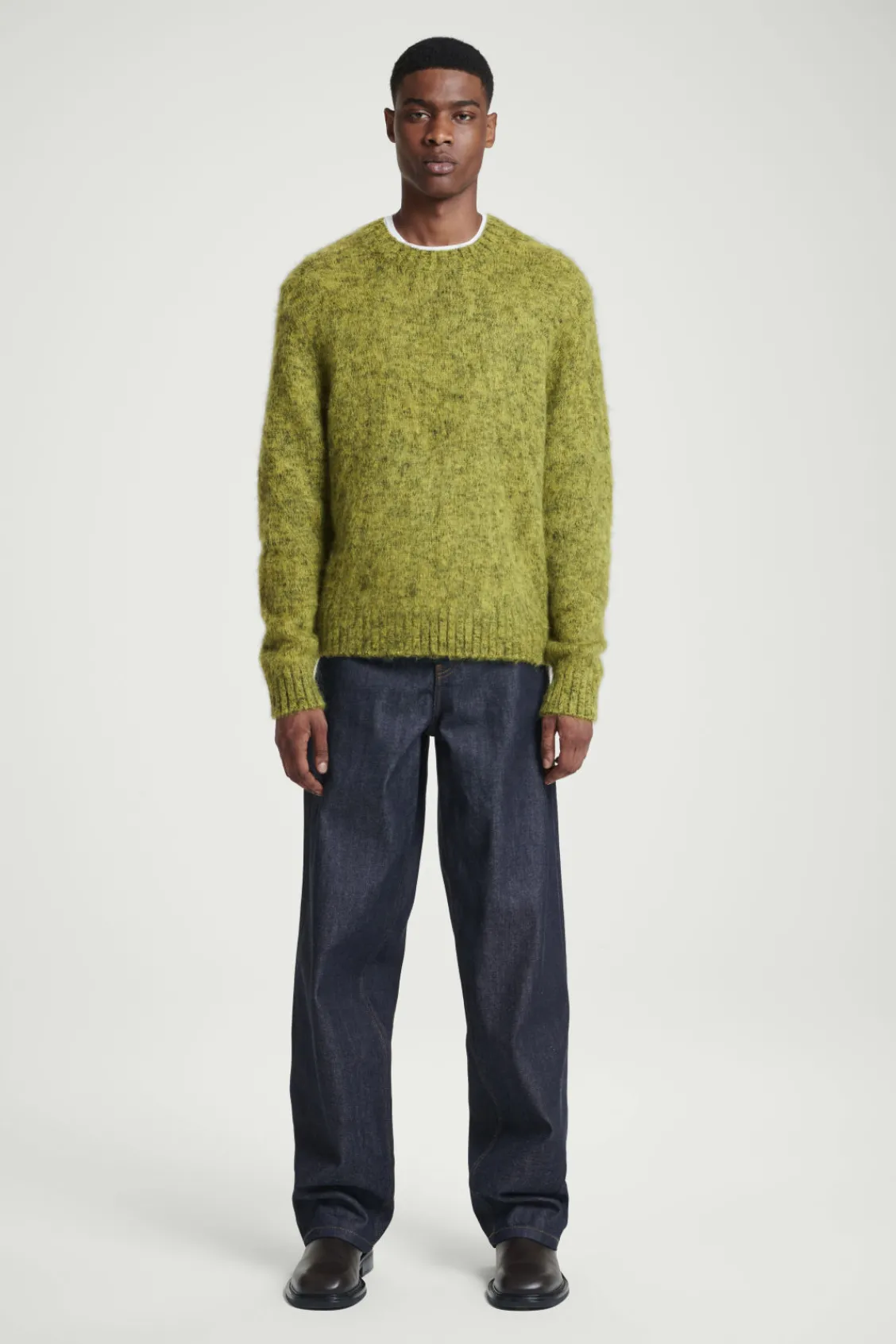 COS SPACE-DYED MOHAIR-BLEND SWEATER- Sweaters & Cardigans