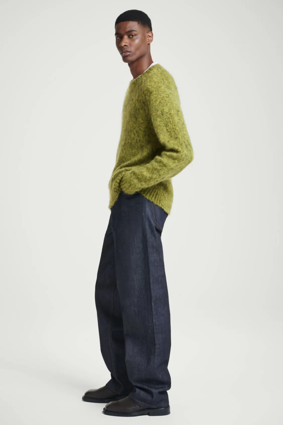 COS SPACE-DYED MOHAIR-BLEND SWEATER- Sweaters & Cardigans