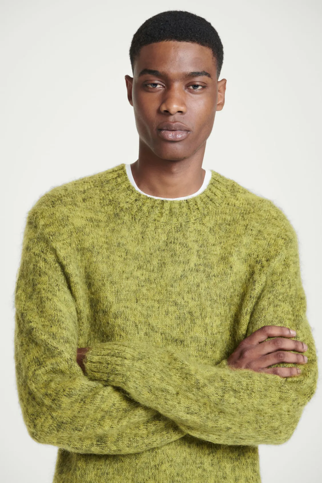 COS SPACE-DYED MOHAIR-BLEND SWEATER- Sweaters & Cardigans