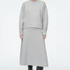 COS SPARKLY MERINO WOOL MIDI SKIRT-Women Skirts | Sweaters & Cardigans