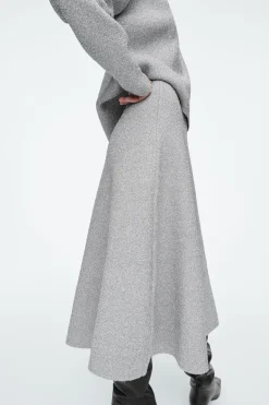 COS SPARKLY MERINO WOOL MIDI SKIRT-Women Skirts | Sweaters & Cardigans