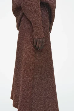 COS SPARKLY MERINO WOOL MIDI SKIRT-Women Skirts | Sweaters & Cardigans