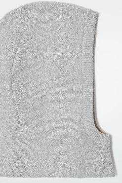 COS SPARKLY WOOL BALACLAVA-Women Hats & Scarves