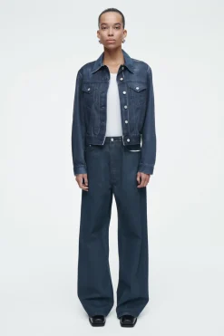 COS SPRAYED-DENIM JACKET-Women Coats & Jackets