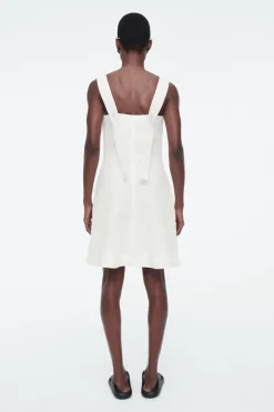 COS SQUARE-NECK MINI PINAFORE DRESS-Women Dresses & Jumpsuits