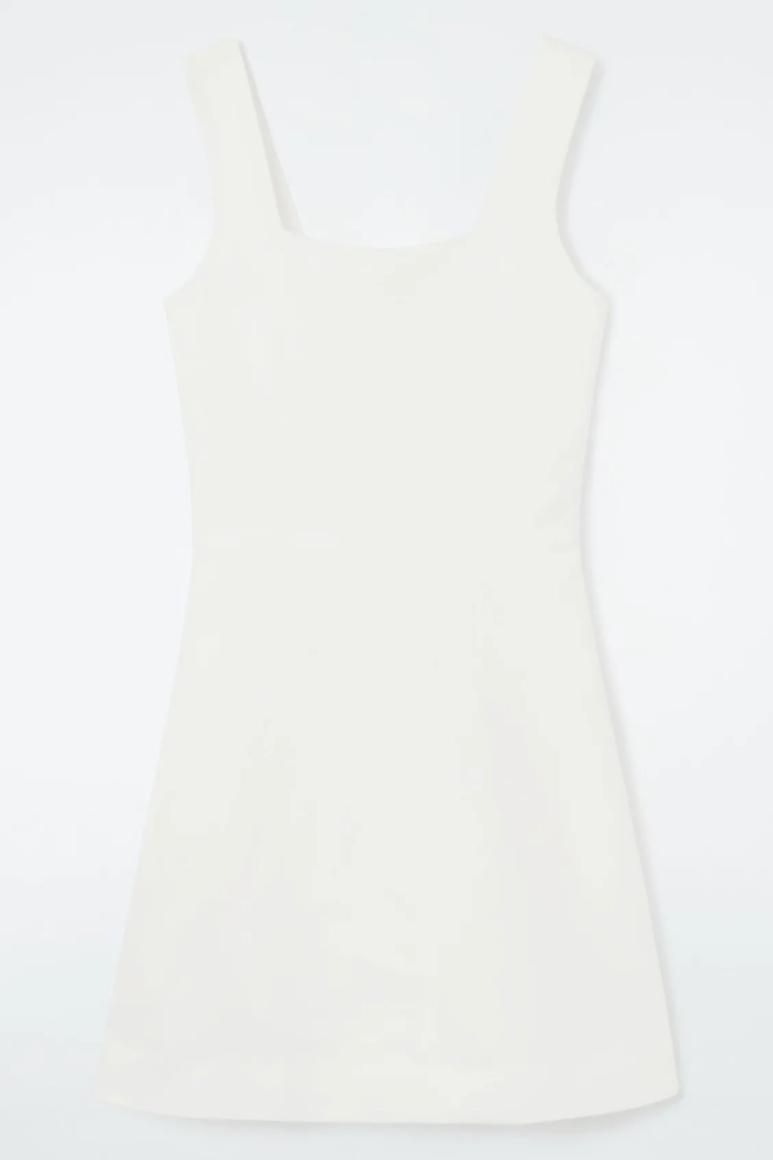 COS SQUARE-NECK MINI PINAFORE DRESS-Women Dresses & Jumpsuits
