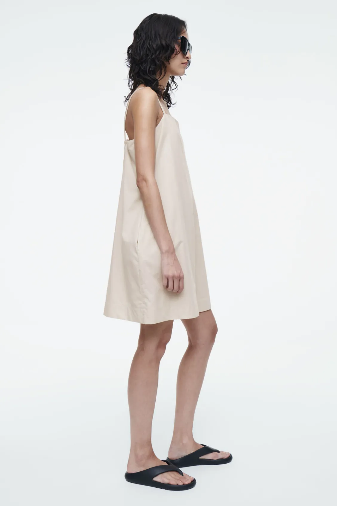 COS SQUARE-NECK ROMPER-Women Dresses & Jumpsuits | Pants