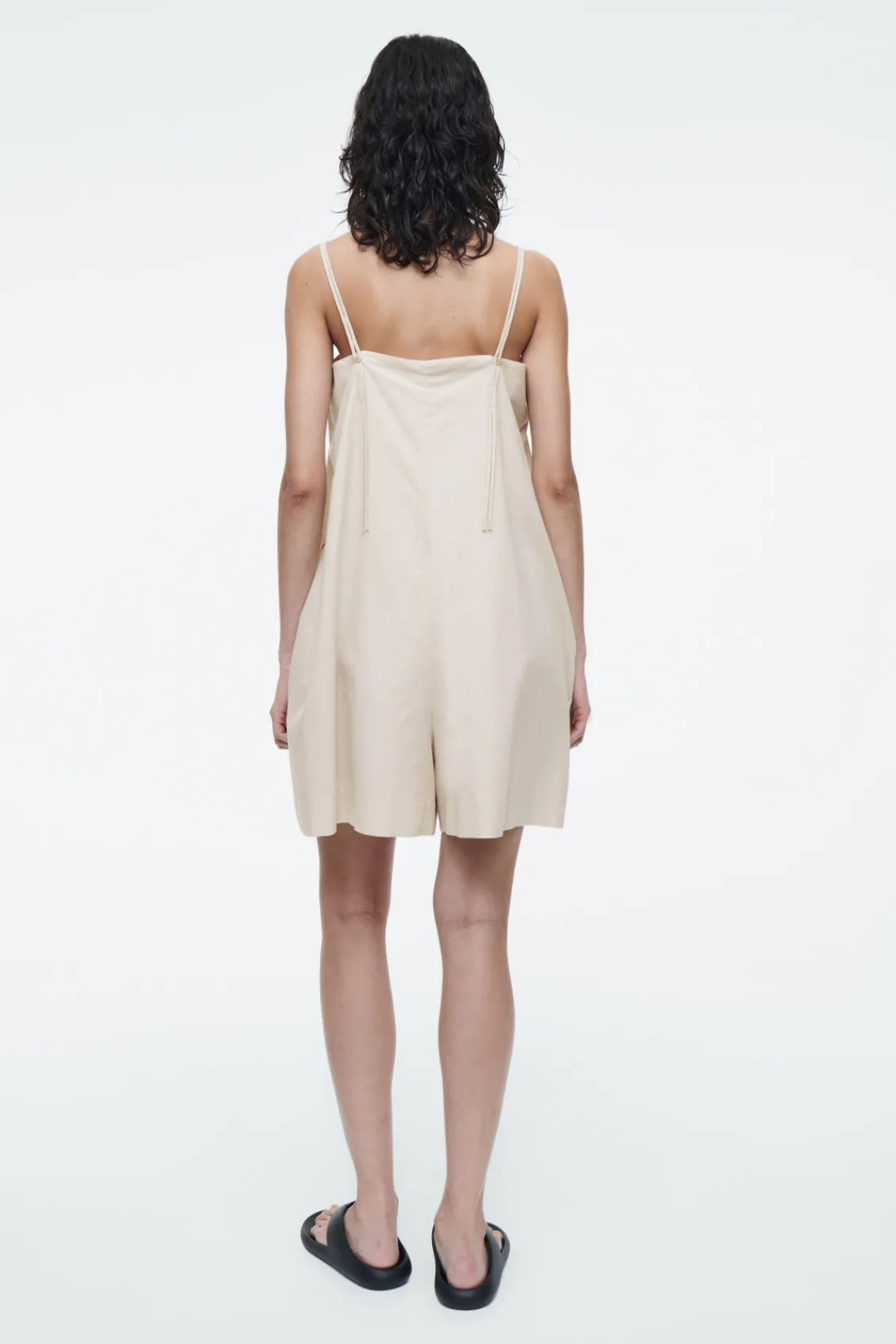 COS SQUARE-NECK ROMPER-Women Dresses & Jumpsuits | Pants