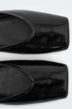 COS SQUARE-TOE BALLET FLATS-Women Shoes