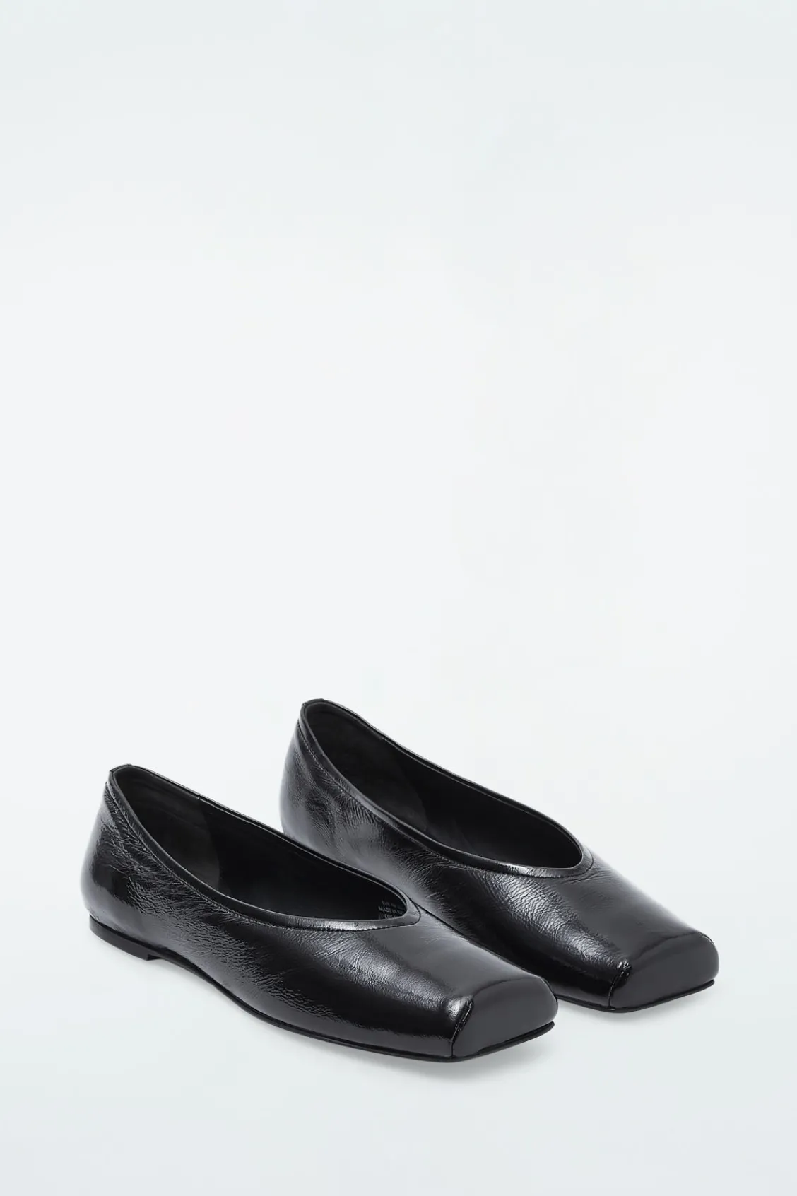 COS SQUARE-TOE BALLET FLATS-Women Shoes