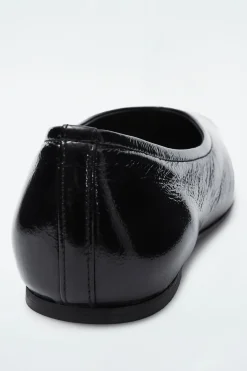COS SQUARE-TOE BALLET FLATS-Women Shoes