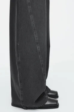 COS SQUARE-TOE LEATHER CHELSEA BOOTS-Women Shoes