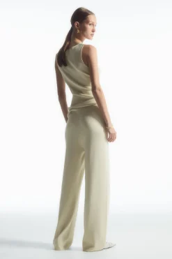 COS STRAIGHT-LEG KNITTED PANTS-Women Pants | Sweaters & Cardigans