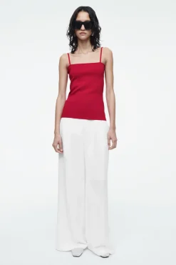 COS STRAPPY RIB-KNIT BANDEAU-Women Tops | Sweaters & Cardigans