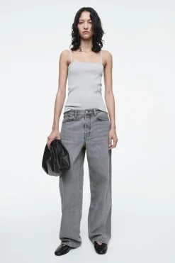 COS STRAPPY RIB-KNIT BANDEAU-Women Tops | Sweaters & Cardigans