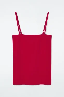 COS STRAPPY RIB-KNIT BANDEAU-Women Tops | Sweaters & Cardigans
