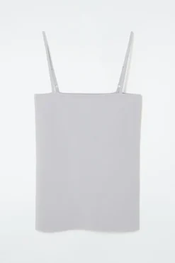 COS STRAPPY RIB-KNIT BANDEAU-Women Tops | Sweaters & Cardigans