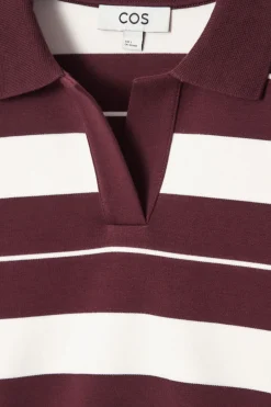 COS STRIPED JERSEY RUGBY SHIRT-Women Tops