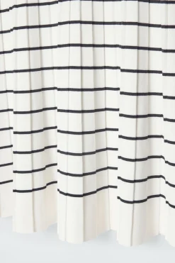 COS STRIPED KNITTED MINI POLO DRESS-Women Dresses & Jumpsuits | Sweaters & Cardigans