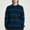 COS STRIPED KNITTED POLO SHIRT- Polo Shirts | Sweaters & Cardigans