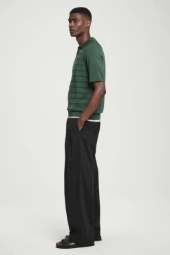 COS STRIPED KNITTED POLO SHIRT- Polo Shirts | Sweaters & Cardigans