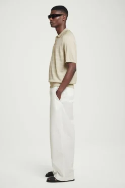 COS STRIPED KNITTED POLO SHIRT- Polo Shirts | Sweaters & Cardigans