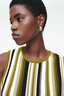 COS STRIPED KNITTED TANK TOP-Women Tops | Sweaters & Cardigans