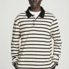 COS STRIPED LONG-SLEEVED POLO SHIRT- Polo Shirts