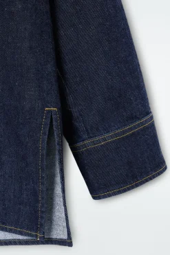 COS TAILORED DENIM SHIRT-Women Shirts & Blouses | Tops