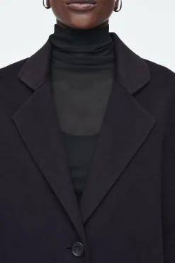 COS TAILORED DOUBLE-FACED WOOL JACKET-Women Coats & Jackets