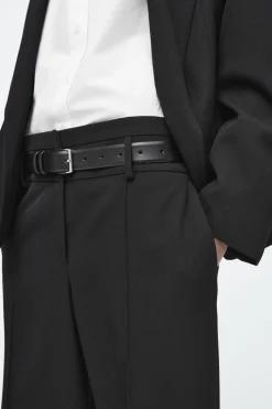 COS TAILORED WOOL-BLEND TWILL PANTS-Women Vests & Tailoring | Pants