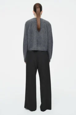 COS TAILORED WRAP-FRONT PANTS-Women Pants